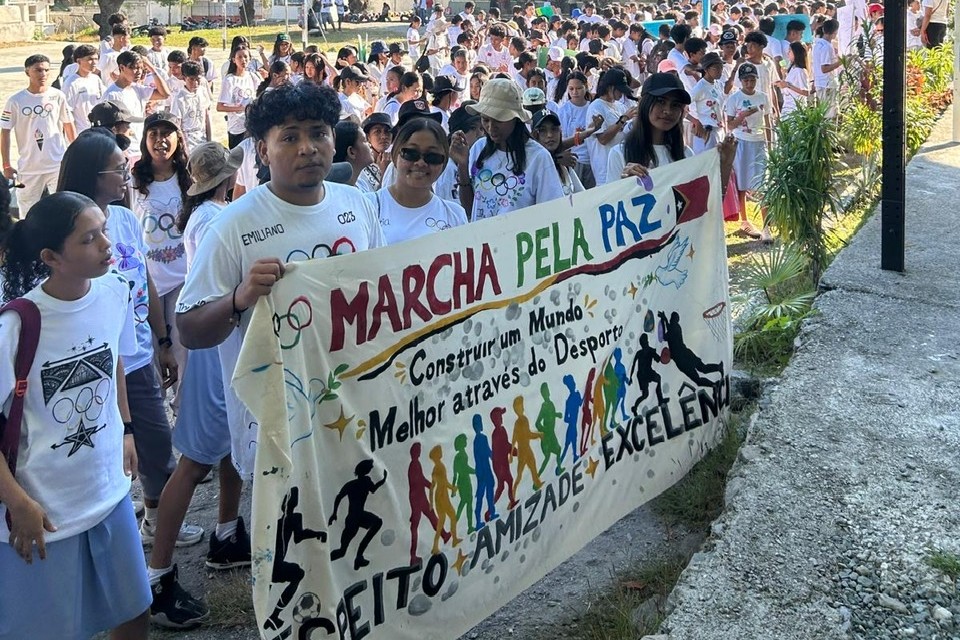 Marcha pela Paz mobiliza cerca de mil participantes em Timor-Leste