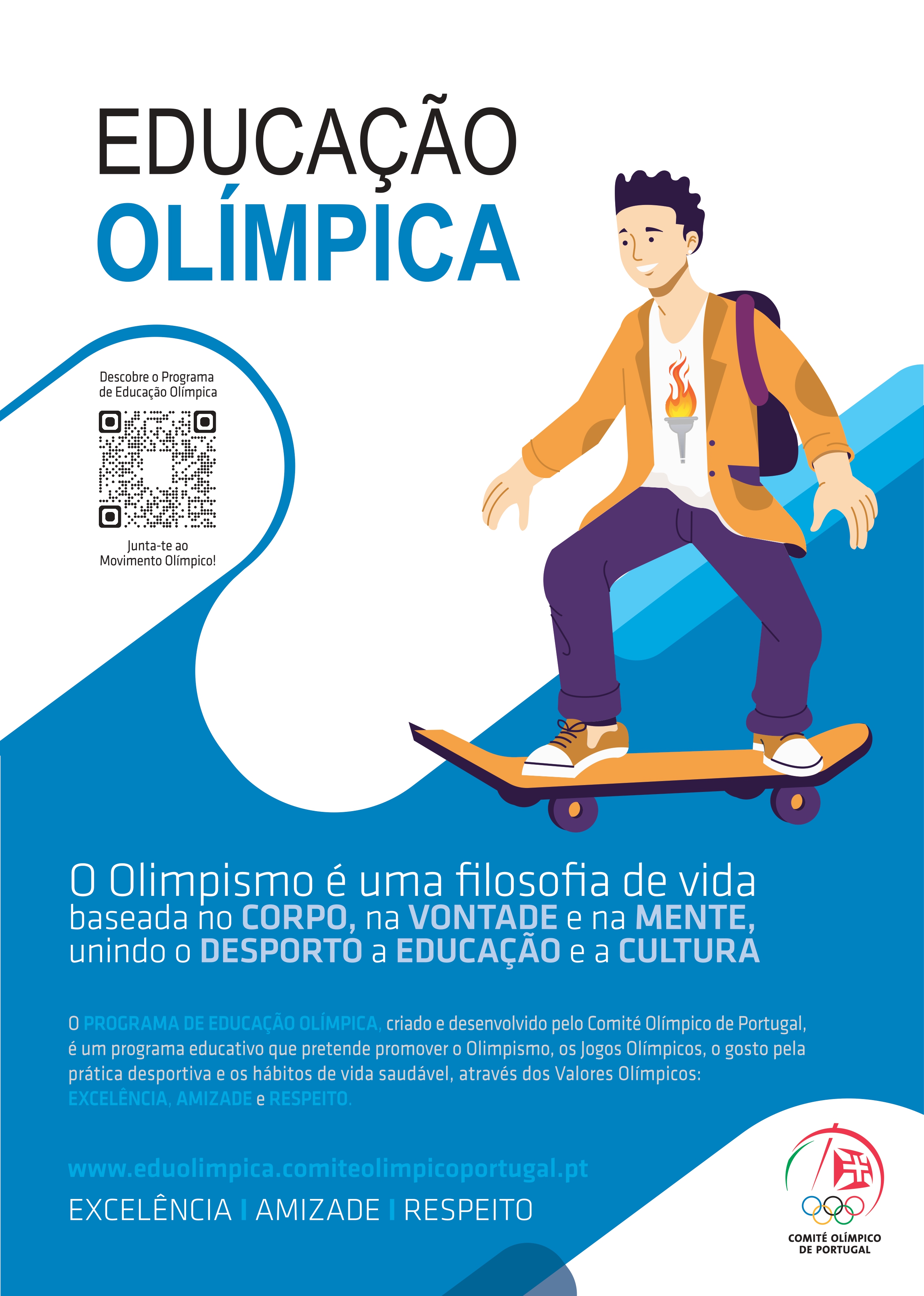 Folheto Educação Olímpica