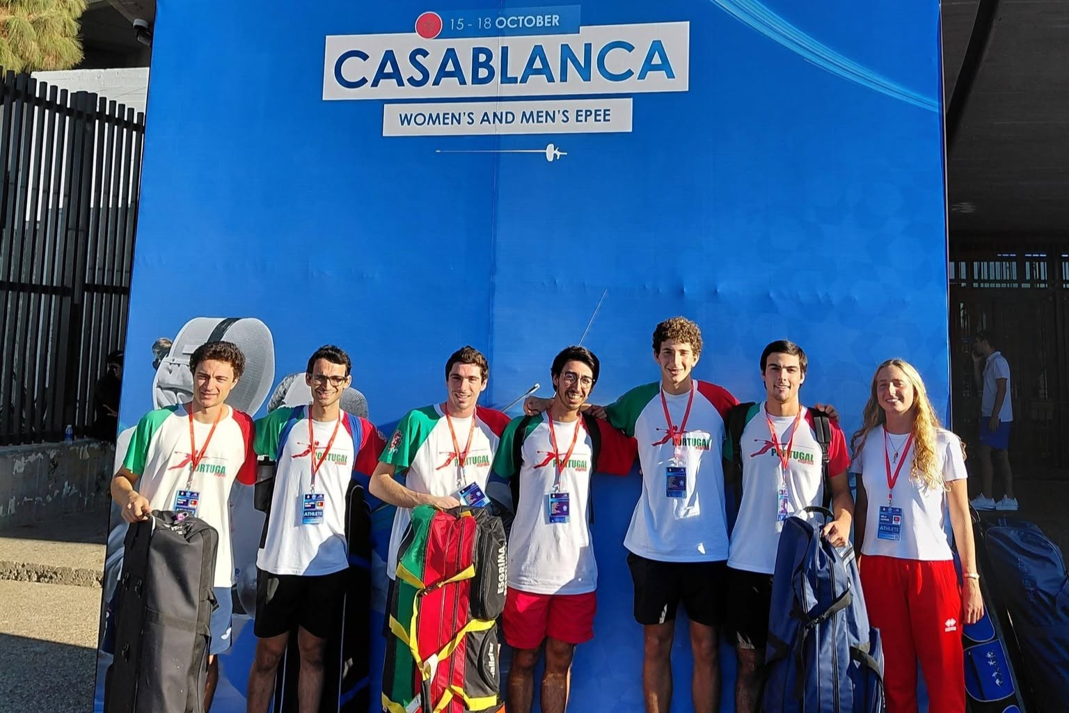 Chega ao fim a participação portuguesa individual masculina em Casablanca